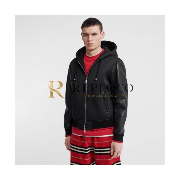 ✨Burberry 2019 Mens Casual Sheep Skin Jacket - 버버리 2019 남성 캐쥬얼 양가죽 자켓 Bur01146x.Size(m - 3xl).블랙