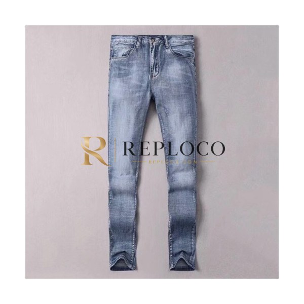 ✨Armani 2019 Mens Graffity Denim Pants - 알마니 남성 그래피티 데님 팬츠 ARMPT0011.Size(29-38). 블루