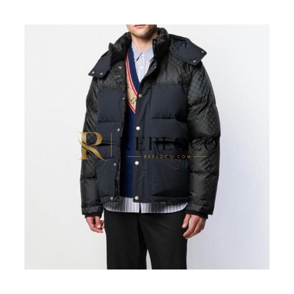 ✨[구찌]Gucci 2020 Mens Logo Casual Duck Down Padding - 구찌 2020 남성 로고 캐쥬얼 덕다운 패딩 Guc03323x.Size(m - 2xl).블랙