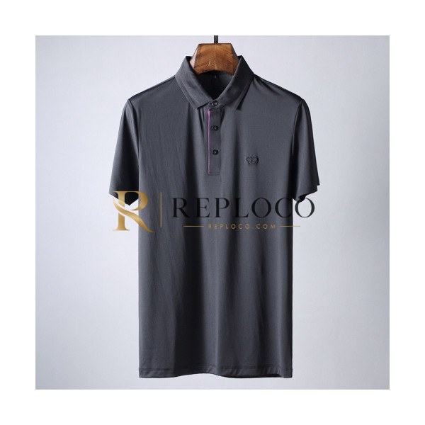 ✨Bottega Veneta 2019 Mens Business Oversize Polo Short-sleeved Tshirt - 보테가베네타 남성 비지니스 오버사이즈 폴로 반팔티 Bot0062x.Size(m - 3xl).2컬러(퍼플넥/스카이블루넥)