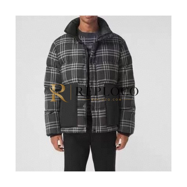 ✨Burberry Mens Casual Duck Down Padding Black - 버버리 2021 남성 캐쥬얼 덕다운 패딩 Bur04211x Size(m - 3xl) 블랙