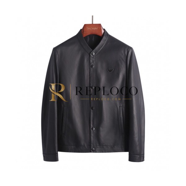 ✨Armani 2019 Mens Logo Casual Leather Jacket - 알마니 2019 남성 로고 캐쥬얼 가죽자켓 Arm0280x.Size(m - 3xl).블랙