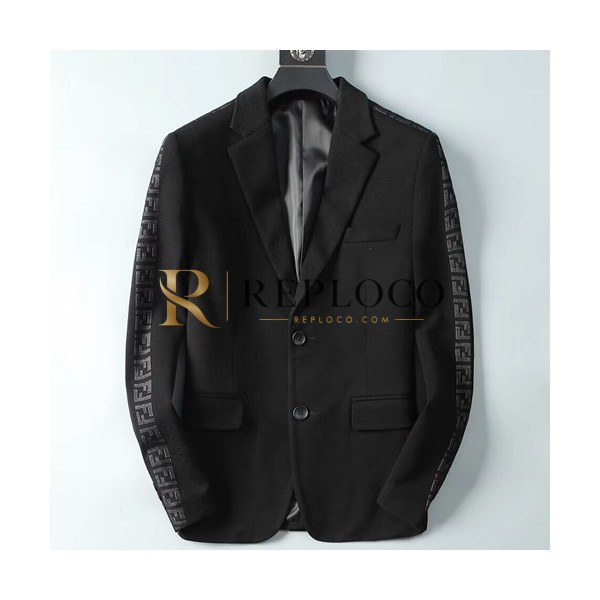 ✨Fendi 2019 Mens Printing Cajual Cotton Suit - 펜디 남성 프린팅 캐쥬얼 코튼 슈트 FENCT0057.Size(m - 3xl).블랙