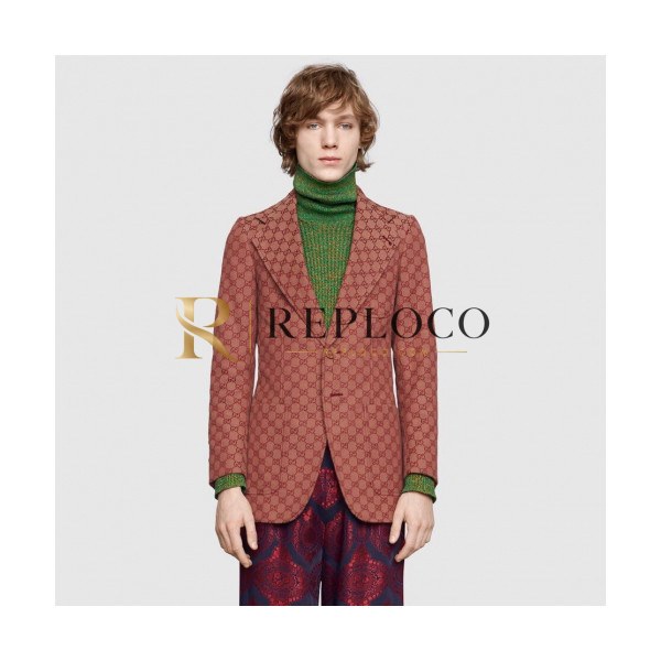 ✨Gucci 2019 Mm/Wm Modern Casual Cotton Suit Jacket - 구찌 2019 남자 모던 캐쥬얼 코튼 슈트 자켓 Guc01610x.Size(s - 2xl).브라운