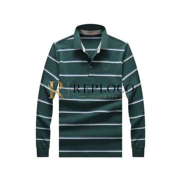 ✨[버버리]Burberry 2020 Mens Logo Casual Cotton Polo Tshirts - 버버리 2020 남성 로고 캐쥬얼 코튼 폴로 맨투맨 Bur02190x.Size(m - 3xl).그린