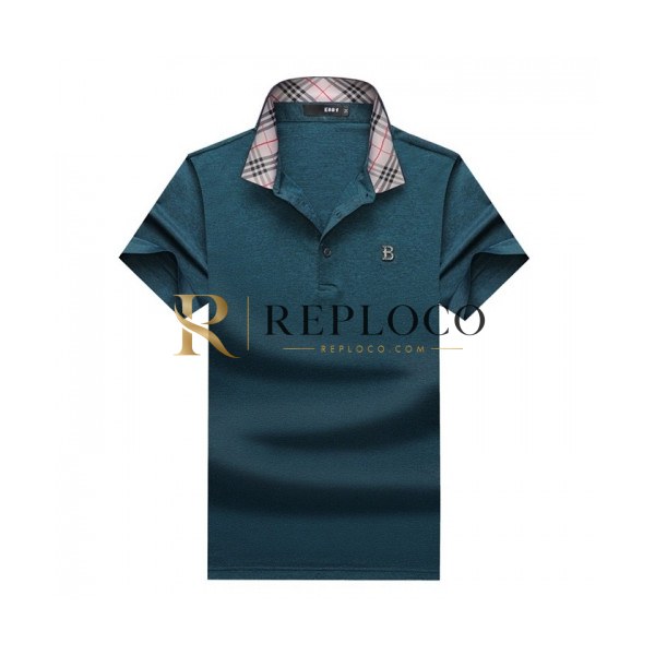✨[버버리]Burberry 2020 Mens Logo Cotton Polo Short Sleeved Tshirts - 버버리 2020 남성 로고 코튼 폴로 반팔티 Bur02351x.Size(m - 3xl).그린