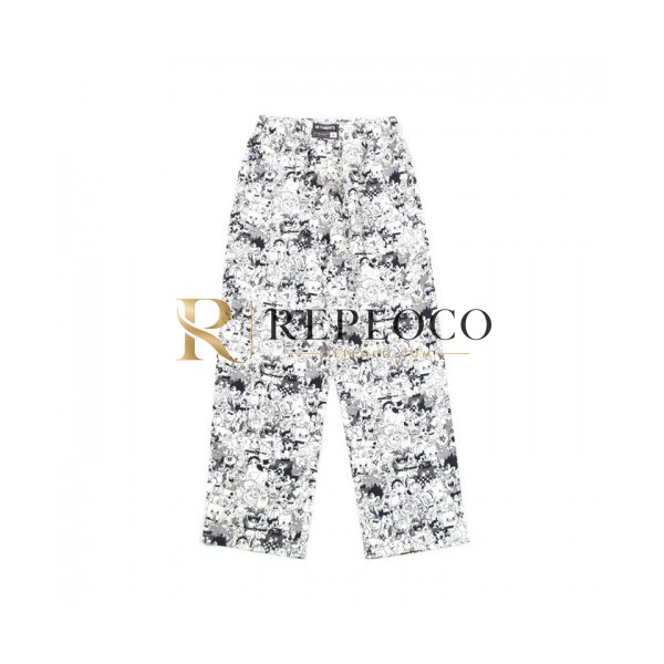 ✨Vetements Mm/Wm Casual Cotton Pants White - 베트멍 2021 남/녀 캐쥬얼 코튼 팬츠 Vet0145x Size(xs - l) 화이트