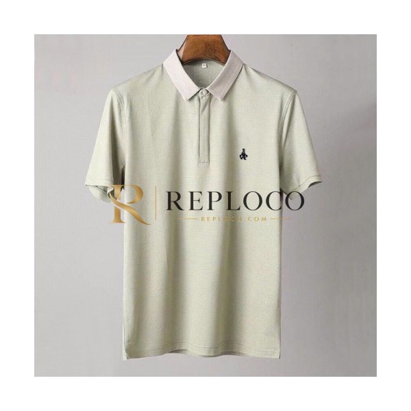 ✨[프라다]Prada 2020 Mens Basic Logo Cotton Short Sleeved Polo Tshirts - 프라다 2020 남성 베이직 로고 코튼 폴로 반팔티 Pra01104x.Size(m - 3xl).민트