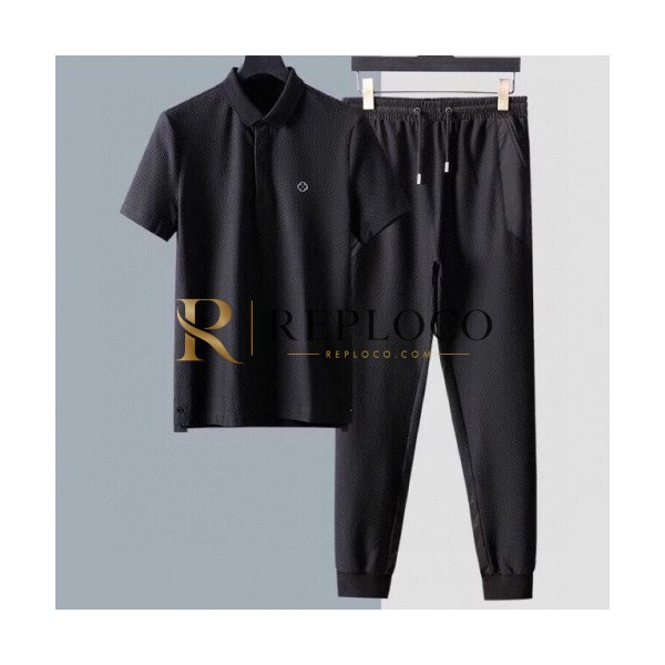 ✨[루이비통]Louis vuitton 2020 Mens Casual Logo Training Short Sleeved Clothes&Pants - 루이비통 2020 남성 캐쥬얼 로고 반팔 트레이닝복&팬츠 Lou01955x.Size(m - 3xl).블랙