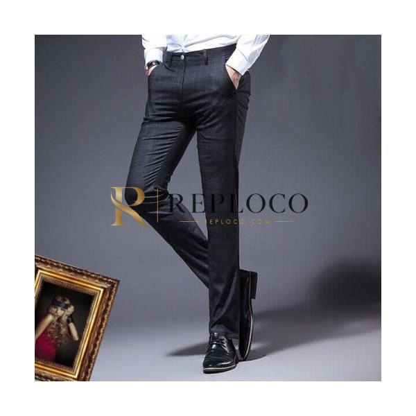 ✨Hermes 2019 Mens Business Cotton Suit Pants - 에르메스 남성 비지니스 코튼 슈트 팬츠 Her0177x.Size(28 - 36).블랙