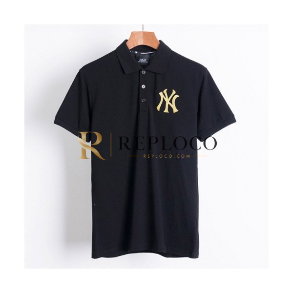✨[매장판]Gucci 2019 Mens Logo Cotton Polo Short Sleeved Tshirts - 구찌 2019 남성 로고 폴로 코튼 반팔티 Guc01929x.Size(m - 3xl).블랙