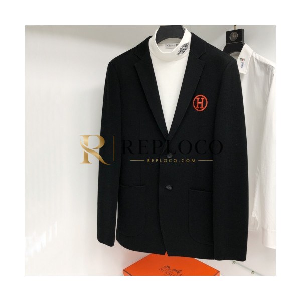 ✨[매장판]Hermes 2020 Mens Business Wool Suit Jackets - 에르메스 2020 남성 비지니스 울 슈트 자켓 Her0540x.Size(m - 2xl).블랙