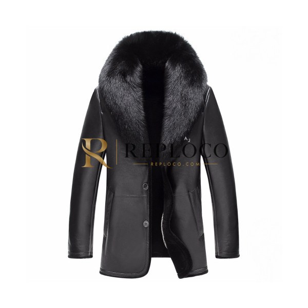 ✨Armani 2019 Mens Business Leather Jacket - 알마니 2019 남성 비지니스 가죽 자켓 Arm0450x.Size(m - 3xl).블랙