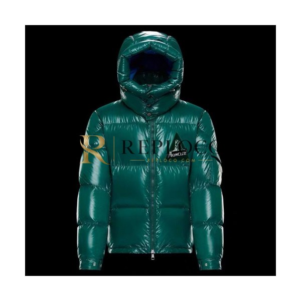 ✨Moncler 2019 Mm/Wm Patch Logo Modern Down Padding - 몽클레어 2019 여성 패치 로고 모던 다운패딩 Moc0737x.Size(m - 3xl).그린