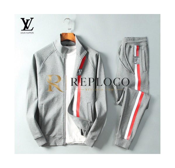 ✨[루이비통]Louis vuitton 2020 Mens Casual Logo Training Clothes&Pants - 루이비통 2020 남성 캐쥬얼 로고 트레이닝복&팬츠 Lou01543x.Size(m - 2xl).그레이