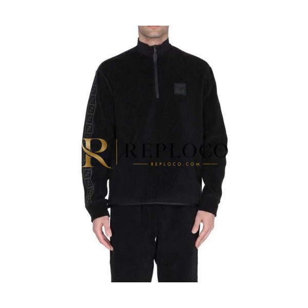 ✨Fendi Mens Logo Crew-neck Cotton Tshirts Black - 펜디 2021 남성 몬스터 크루넥 코튼 긴팔티 Fen01068x Size(m - 2xl) 블랙