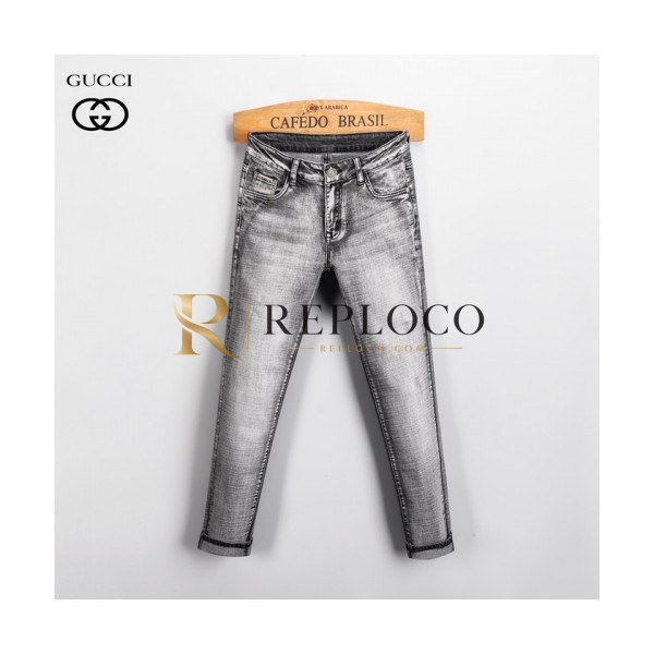 ✨[구찌]Gucci 2020 Mens Casual Classic Denim Jeans - 구찌 2020 남성 캐쥬얼 클래식 청바지 Guc03040x.Size(29 - 38).블랙