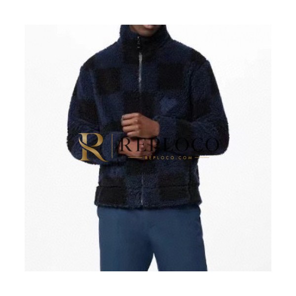 ✨Louis vuitton Mens Logo Leather Jackets Black - 루이비통 2021 남성 로고 가죽 자켓 Lou03878x Size(s - xl) 블랙