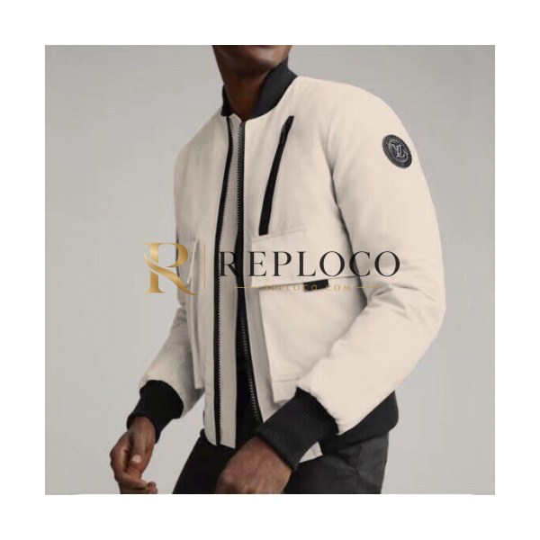 ✨Louis vuitton 2019 Mens Logo Duck Down Leather Jacket - 루이비통 2019 남성 로고 덕다운 가죽 자켓 Lou01366x.Size(m - 3xl).아이보리