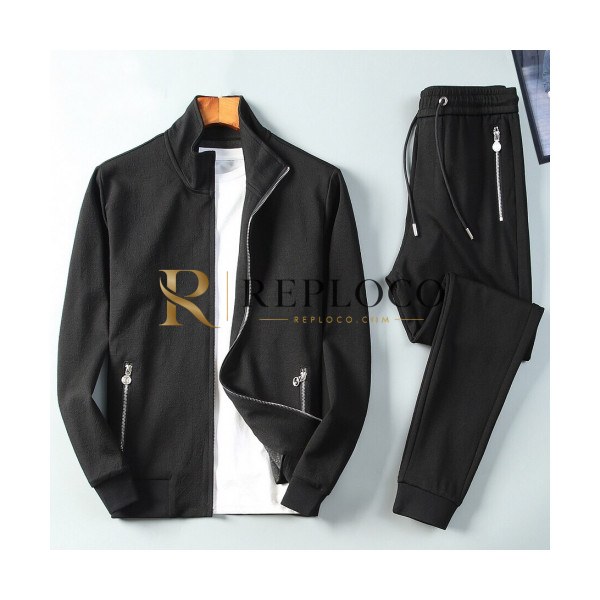 ✨Dior 2019 Mens Logo Casual Silket Training Clothes&Pants - 디올 2019 남성 로고 캐쥬얼 실켓 트레이닝복&팬츠 Dio0470x.Size(m - 3xl).블랙