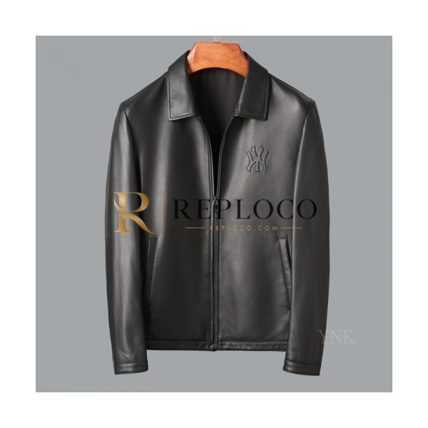 ✨[구찌]Gucci 2020 Mens Classic Leather Jackets - 구찌 2020 남성 클래식 캐쥬얼 가죽 자켓 Guc03214x.Size(m - 3xl).블랙