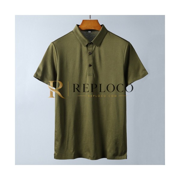 ✨Armani 2019 Mens Polo Cotton Short Sleeved Tshirt - 알마니 남성 폴로 코튼 반팔티 Arm0185x.Size(m - 3xl).2컬러(블랙/올리브)