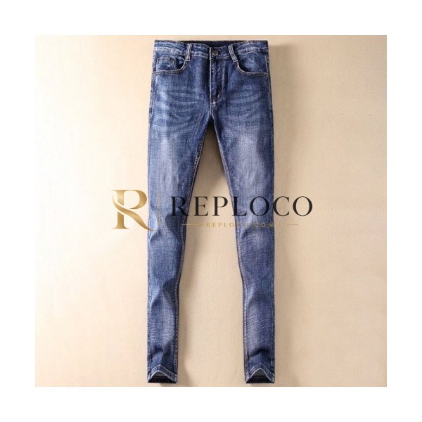 ✨Philipp Plein 2020 Mens Logo Casual Denim Jeans - 필립플레인 2020 남성 로고 캐쥬얼 데님 청바지 Phi0104x.Size(29 - 40).블루