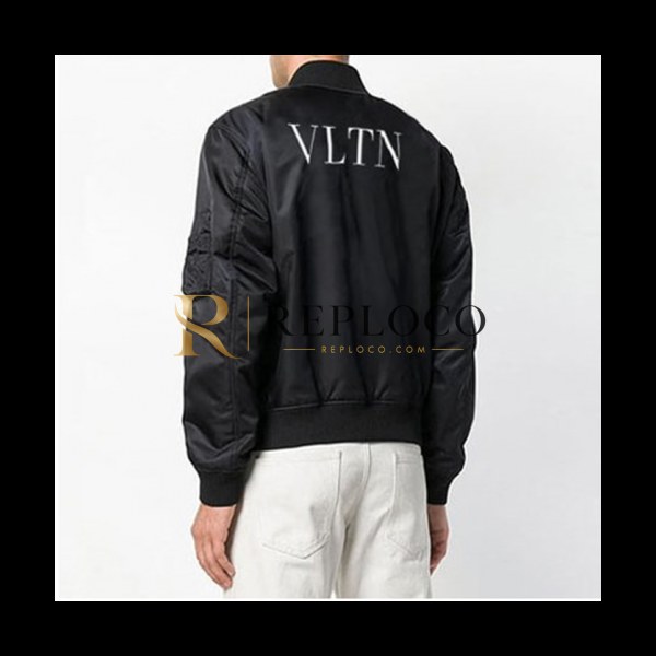 ✨Valentino 2018 Padding Jacket - 발렌티노 누빔 블루종 Val0102.Size(L -2XL) 블랙