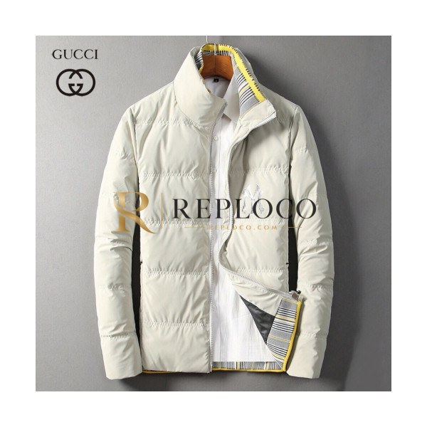 ✨[구찌]Gucci 2020 Mens Logo Casual Duck Down Padding - 구찌 2020 남성 로고 캐쥬얼 덕다운 패딩 Guc01992x.Size(m - 3xl).아이보리