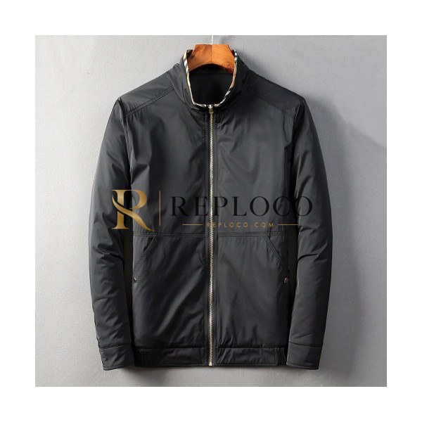 ✨Burberry 2019 Mens Logo Down Padding - 버버리 2019 남성 로고 다운 패딩 Bur01035x.Size(m - 4xl).블랙