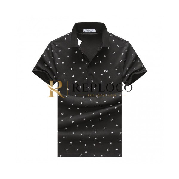 ✨[발렌티노]Valentino 2020 Mens Cotton Polo Short Sleeved Tshirts - 발렌티노 2020 남성 코튼 폴로 반팔티 Val0356x.Size(m - 3xl).블랙