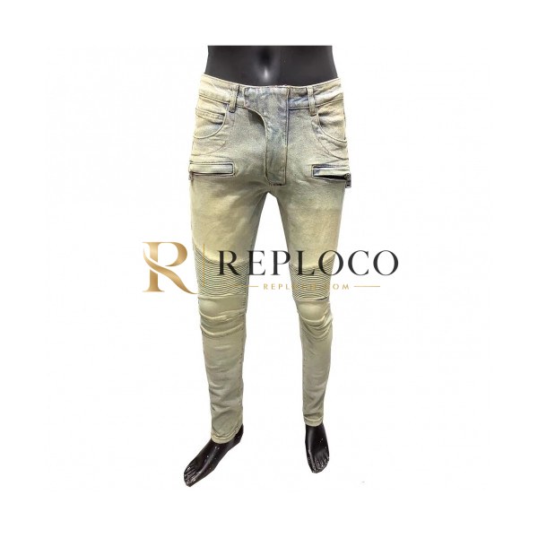 ✨Balmain 2020 Mens Trendy Denim Jeans - 발망 2020 남성 트렌디 데님 청바지 Bam0091x.Size(29 - 40).그레이