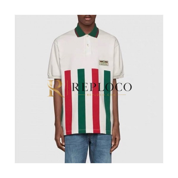 ✨[매장판]Gucci 2020 Mm/Wm Logo Cotton Short Sleeved Polo Tshirts - 구찌 2020 남자 로고 코튼 폴로 반팔티 Guc02672x.Size(s - 2xl).화이트
