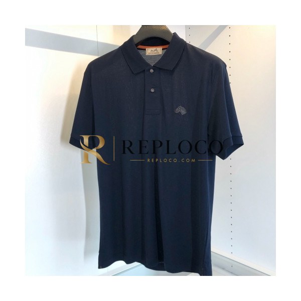 ✨[에르메스]Hermes 2020 Mens Silket Short Sleeved Polo Tshirts - 에르메스 2020 남성 실켓 폴로 반팔티 Her0485x.Size(m - 2xl).네이비