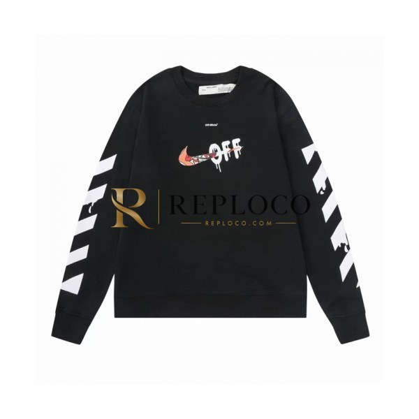 ✨Off-white Mm/Wm Logo Cotton Oversize Hoodie Black - 오프화이트 2021 남/녀 로고 코튼 오버사이즈 후디 Off0796x Size(s - xl) 블랙