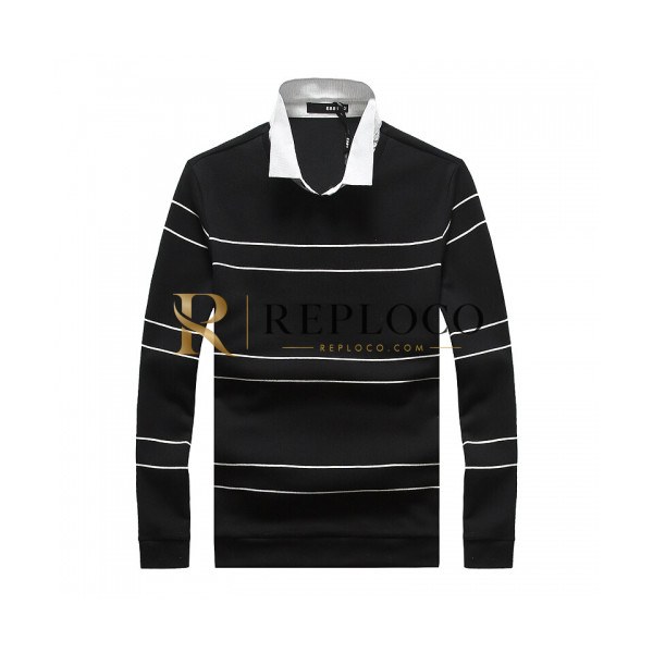 ✨[토미]Tomy 2020 Mens Basic Cotton Polo Tshirts - 토미 2020 남성 베이직 코튼 폴로 긴팔티 Tom0031x.Size(m - 3xl).블랙