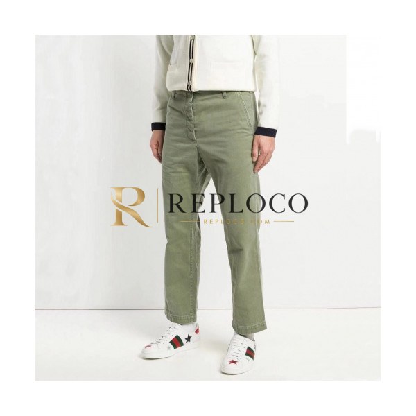 ✨[구찌]Gucci 2020 Mens Casual Logo Cotton Pants - 구찌 2020 남성 캐쥬얼 로고 코튼 팬츠 Guc02063x.Size(28 - 36).2컬러(블랙/카키)