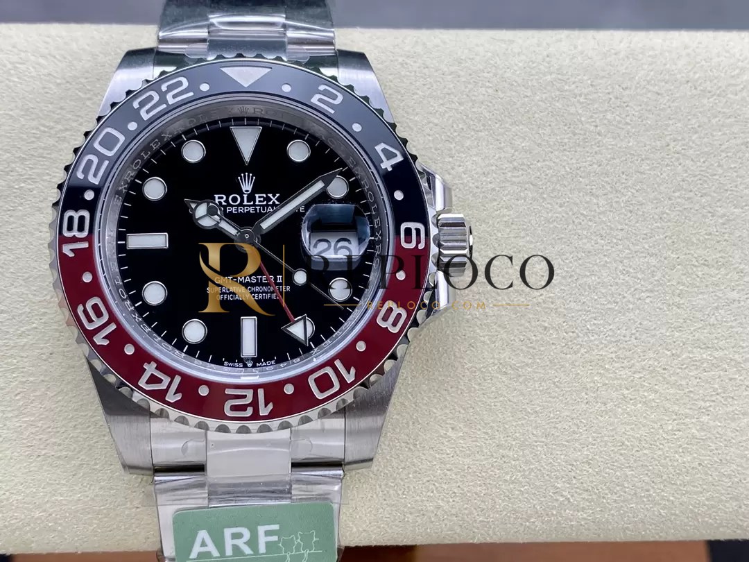롤렉스 GMT-마스터 II 126710 BLRO 블루/레드 세라믹  공장 1:1 베스트 에디션 오이스터 브레이슬릿 SH3285 CHS V4