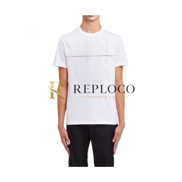 ✨Prada Mens Basic Logo Short Sleeved Tshirts White - 프라다 2021 남성 베이직 로고 폴로 반팔티 Pra02279x Size(s - 2xl) 화이트