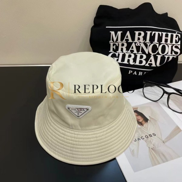 ✨Prada Mm / Wm Cap - 프라다 남여공용 모자 PRAM0005, 베이지