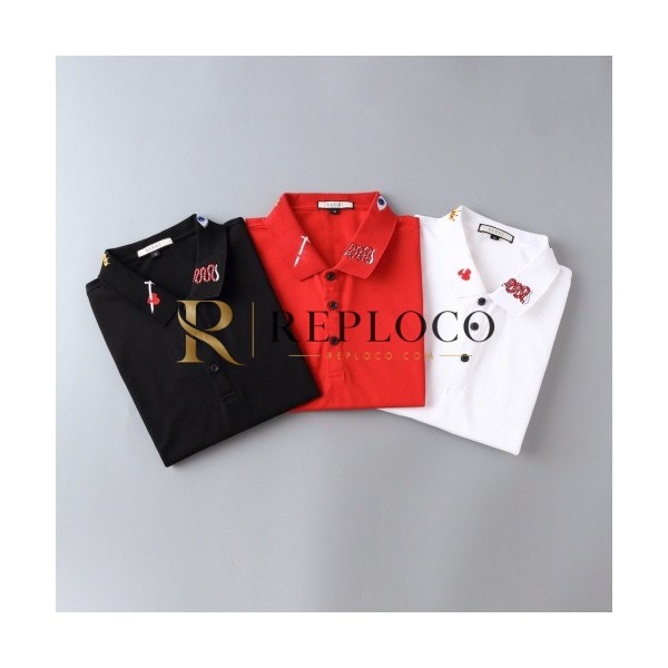 ✨[매장판]Gucci 2020 Mens Logo Cotton Short Sleeved Polo Tshirts - 구찌 2020 남성 로고 코튼 폴로 반팔티 Guc02369x.Size(m - 3xl).3컬러(블랙/레드/화이트)