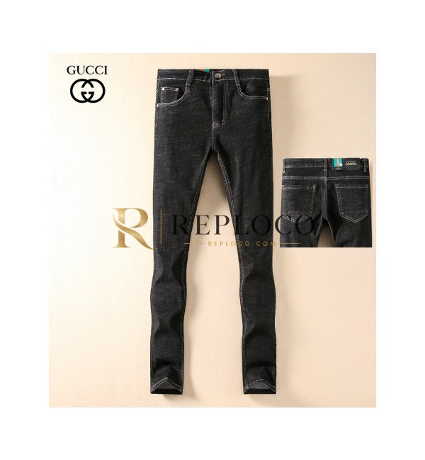 ✨[구찌]Gucci 2020 Mens Casual Classic Denim Jeans - 구찌 2020 남성 캐쥬얼 클래식 청바지 Guc02387x.Size(29 - 38).블랙