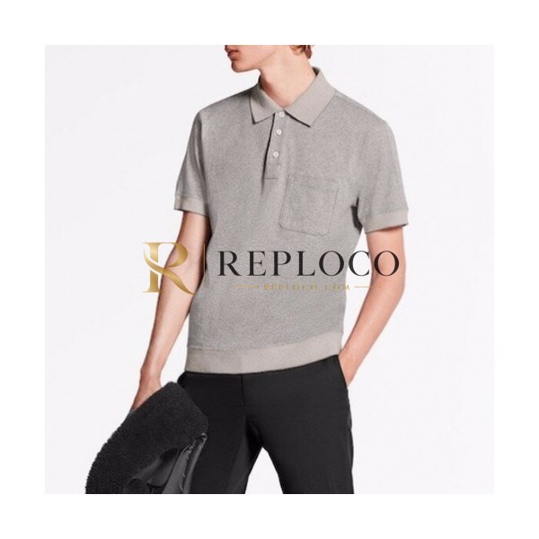✨[루이비통]Louis vuitton 2020 Mens Logo Short Sleeved Polo Tshirts - 루이비통 2020 남성 로고 폴로 반팔티 Lou01850x.Size(xs - xl).그레이