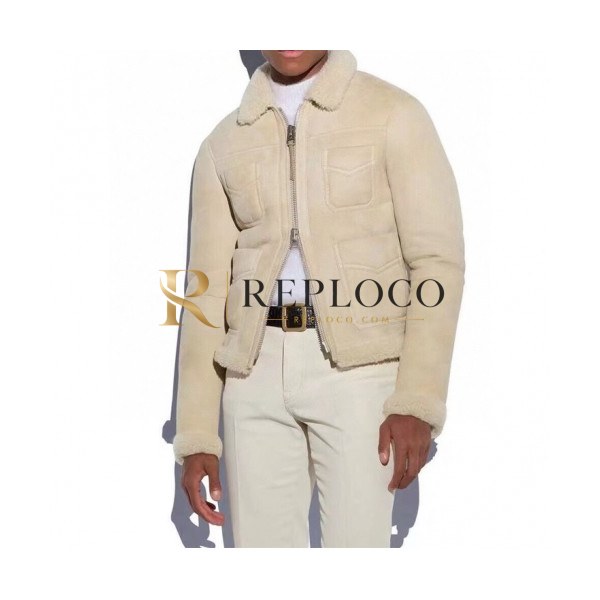 ✨Tom Ford Mens Leather Jacket - 톰포드 남성 가죽 자켓 - tof37x