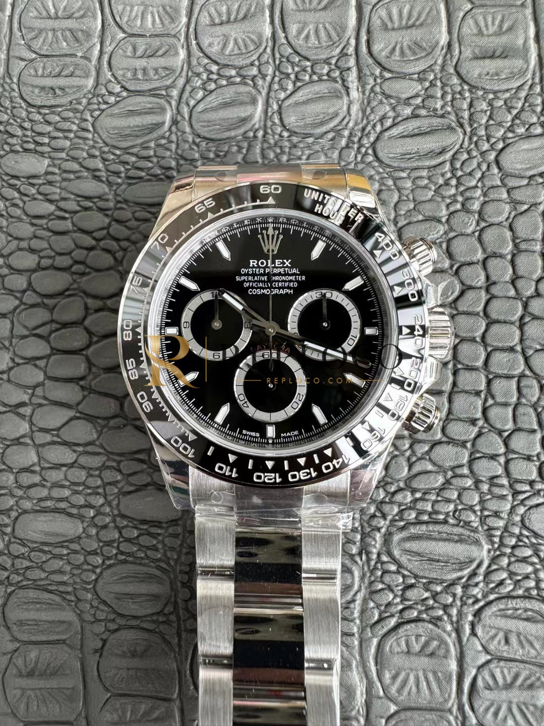 VS 공장 롤렉스 코스모그래프 데이토나 40mm 126500LN 블랙 다이얼 블랙 세라믹 베젤 1:1 슈퍼클론 DD4131 무브먼트