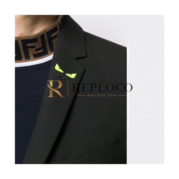 ✨Fendi 2019 Mens Logo Cotton Suit Jacket&Pants - 펜디 2019 남성 로고 코튼 슈트자켓&슬랙스 Fen0304x.Size(s - 2xl).블랙