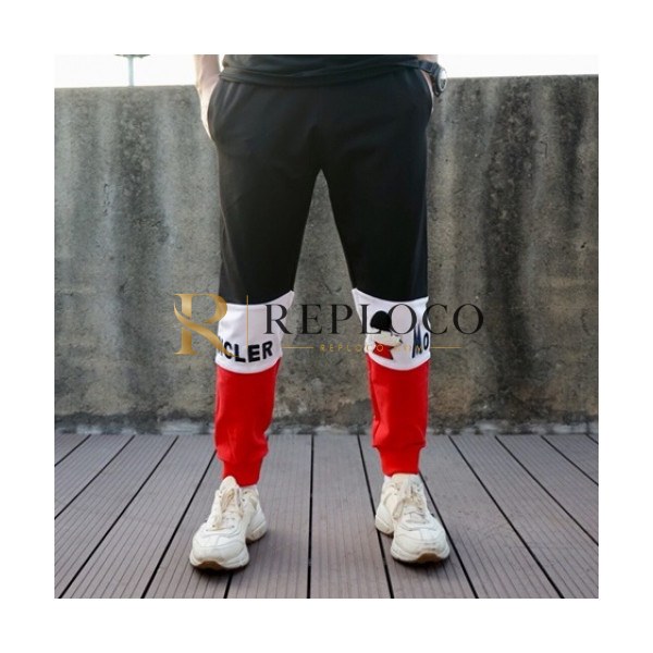 ✨Moncler 2019 Mens Casual Cotton Pants - 몽클레어 남성 신상 캐쥬얼 코튼 팬츠 Moc0435x.Size(m - 4xl).블랙