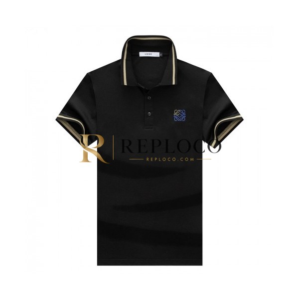 ✨Loewe Mens Smile Short Sleeved Tshirts Black - 로에베 2021 남성 폴로 반팔티 Loe0466x Size(m - 3xl) 블랙