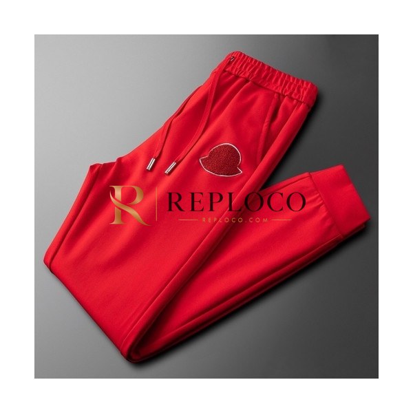 ✨[몽클레어]Moncler 2019 Mens Casual Logo Silket Training Pants -몽클레어 2019 남성 캐쥬얼 로고 실켓 트레이닝 팬츠 Moc01358x.Size(29 - 38).레드