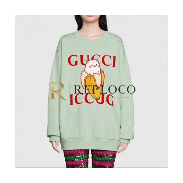 ✨Gucci 2021 Womens Logo Crew-neck Cotton Tshirts Mint - 구찌 2021 여성 로고 코튼 크루넥 코튼 긴팔티 Guc03799x Size(s - l) 민트